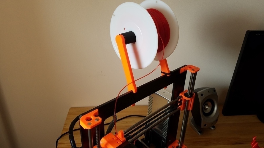 Spool shaft for a Prusa i3 MK2 3D Print 97641