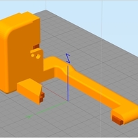 FlashForge Creator Pro 2016 - Dual extrusion fan duct - Thumbnail 7