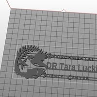 3D logo name tag test print with matching coin - Thumbnail 4