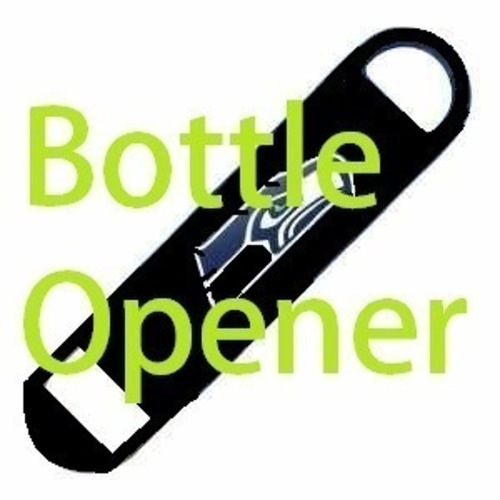 Seattle Seahawks Bottle Opener 3D Print 97873