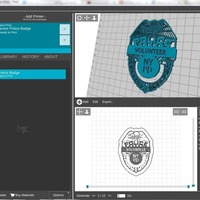 NYPD Junior Volunteer Police Badge - Thumbnail 3