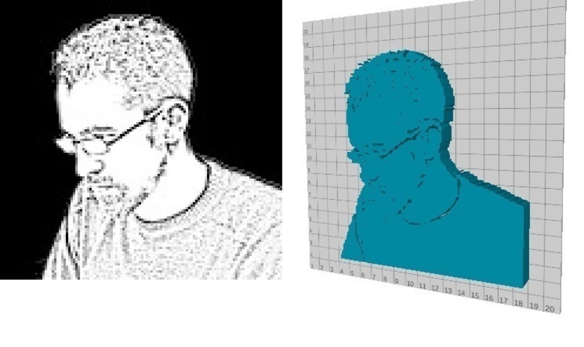 Next Print: Colin's Head 3D Print 97948