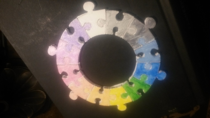 Connections to Recovery Ring Puzzle - continuously updated. 3D Print 97955