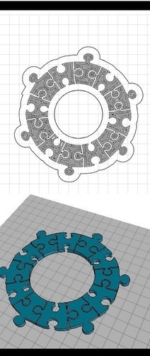 Connections to Recovery Ring Puzzle - continuously updated. 3D Print 97958