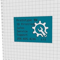 Business Card Prototype for Prototype NW  - Thumbnail 1