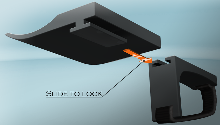 Dupuytren's Versatile Hand Mount 3D Print 98033