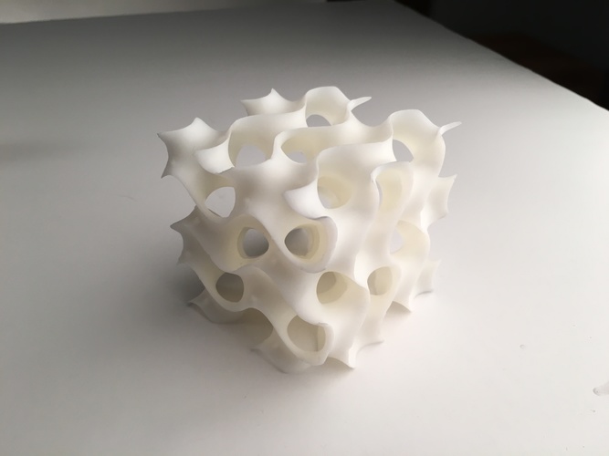 Gyroid Cube 3D Print 98059