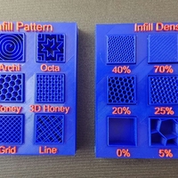 Display Tray for Infill Pattern and Infill Density - Thumbnail 2