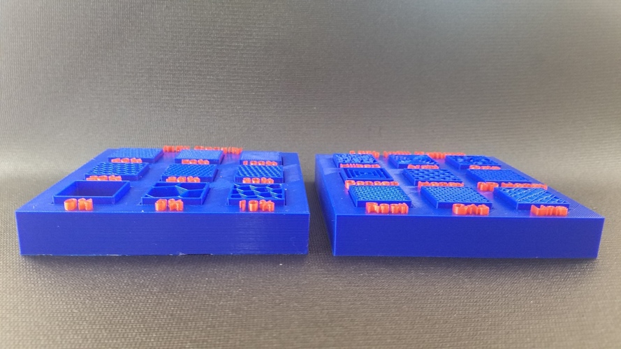 Display Tray for Infill Pattern and Infill Density 3D Print 98150