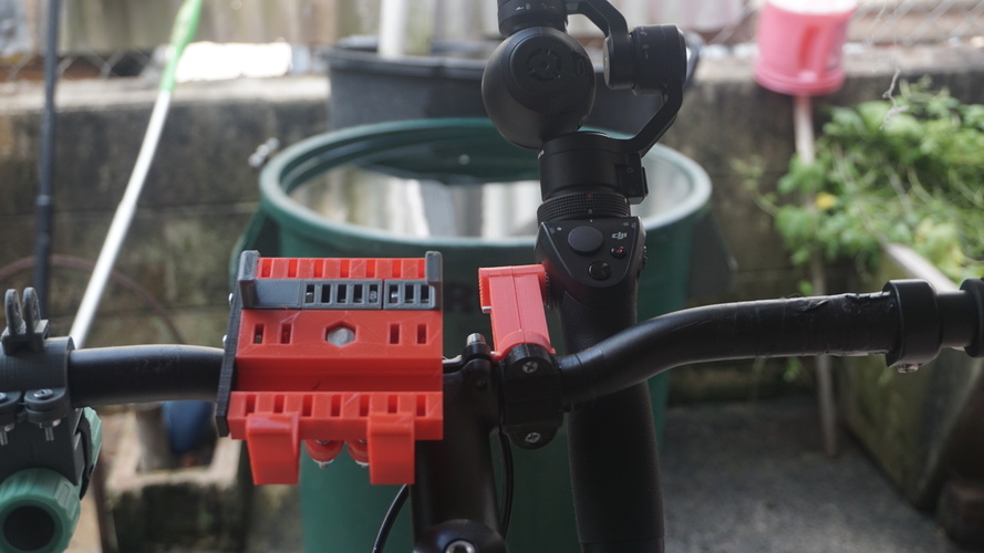 DJI OSMO Bicycle Mount V. 1 3D Print 98151