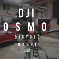 Small DJI OSMO Bicycle Mount V. 1 3D Printing 98155