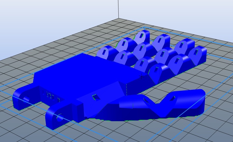 Small 15 x 10 cm Robot Flexihand 3D Print 9827