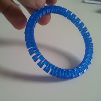 Small Circular Band Bracelet 3D Printing 98322