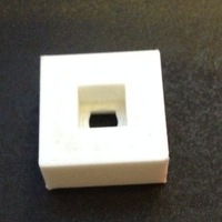 Small 5MM LED lamp holder 3D Printing 98354
