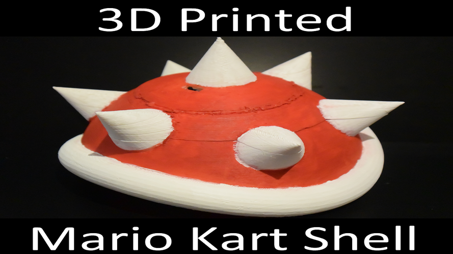 Mario Kart Shell 3D Print 98451