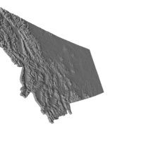 3D Topo - Montana - Thumbnail 3