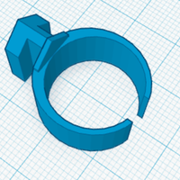 Ring with Surface Attachment - Thumbnail 2