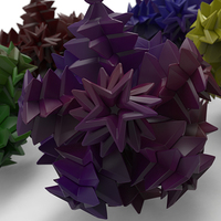 Twisted Stars Christmas Tree Ornament (Large)      - Thumbnail 5