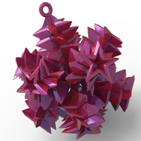 Stacking Stars Christmas Tree Ornament (Small)    - Thumbnail 1