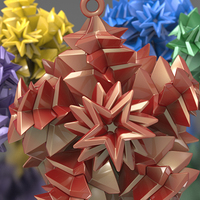 Stacking Stars Christmas Tree Ornament (Small)    - Thumbnail 5