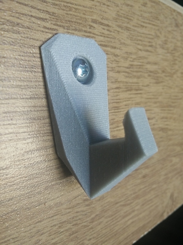 Medium Strong Arm Hook 3D Printing 98746