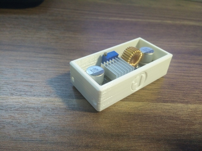 BOX for XL4015 5A DC-DC Step Down Adjustable Power Supply Module 3D Print 98750