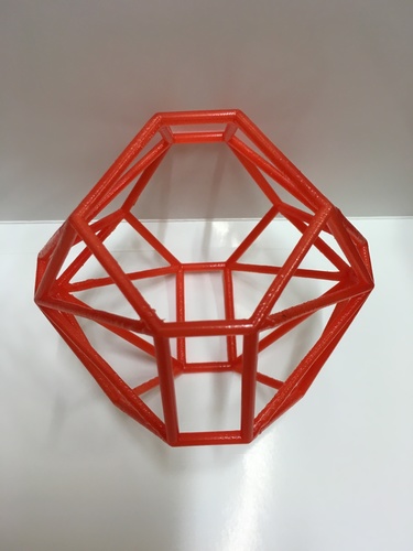 Hyperbolic polytope for d=-77 3D Print 98757