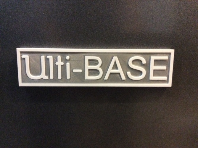 Ulti-Base .2 3D Print 98773