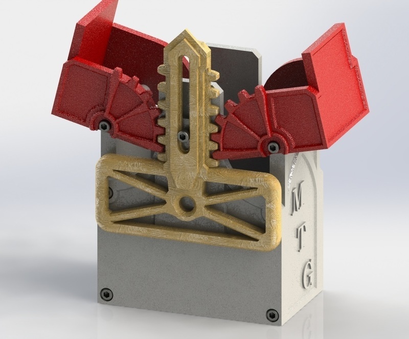 Magic the Gathering Butterfly Case - Pinshape