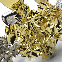 Stacking Stars Christmas Necklace Pendant    - Thumbnail 6