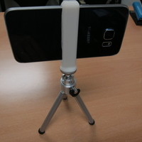 Small Galaxy S6 tripod adapter 3D Printing 98950