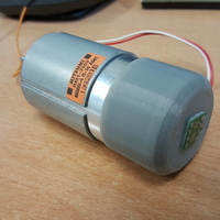 Small Magnetic encoder holder for 545 DC motor 3D Printing 98970