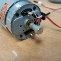 Magnetic encoder holder for 545 DC motor - Thumbnail 2