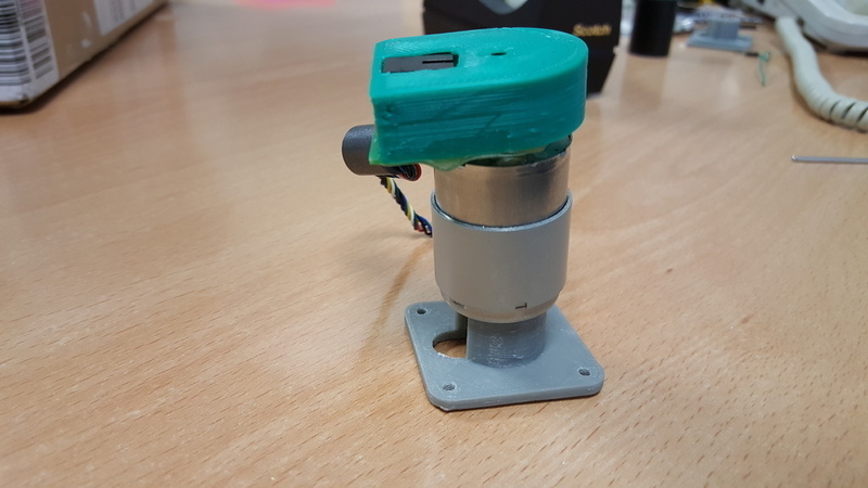 Hephestos 2 X-axis DC motor adapter 