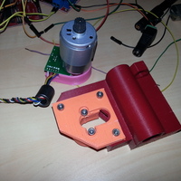 Change your stepper by a servo DC motor on Prusa i3 x-axis - Thumbnail 4