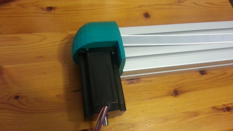 Motor mount for 90x45mm t-slot