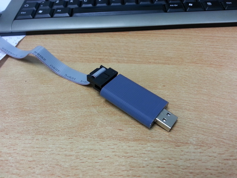 Case for a USB AVR programmer