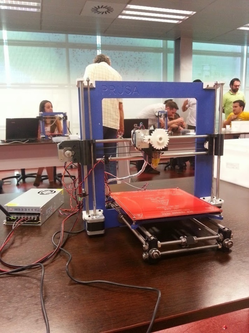 Third Prusa i3 Workshop at FabLab Valencia