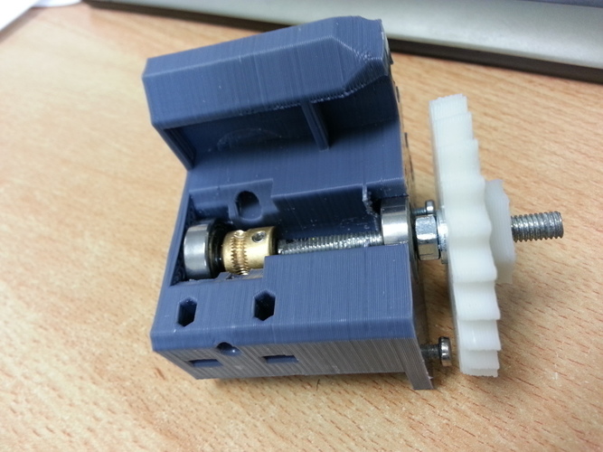 Another variation of the compact extruder for J-head 3D Print 99043