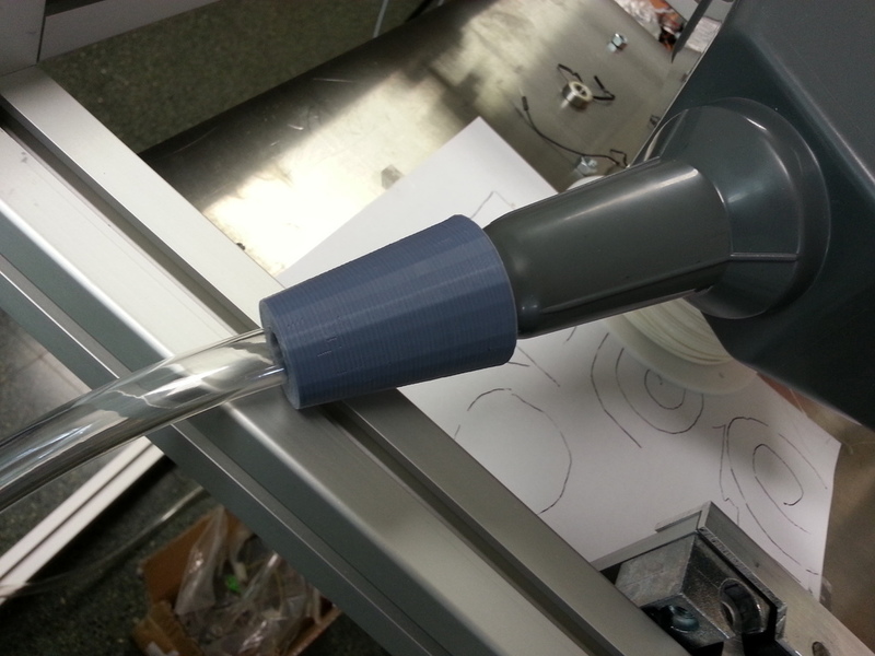 Funnel to hose connector