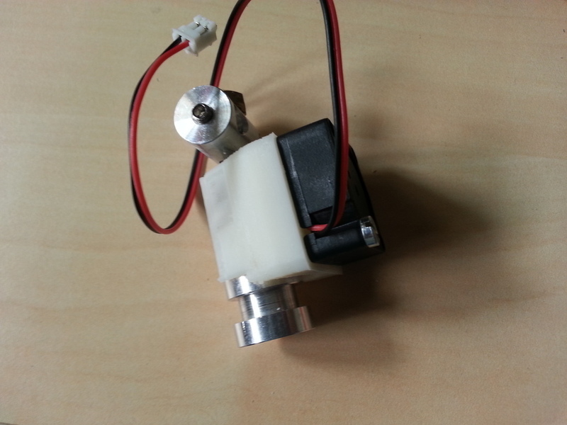 Aluhotend fan duct