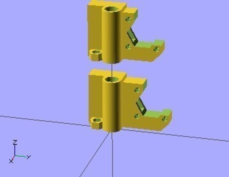 Extra clearance for x-end-motor part for Prusa i3