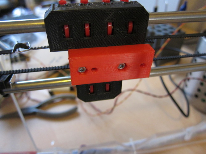 Prusa i3 carriage adapter 3D Print 99083