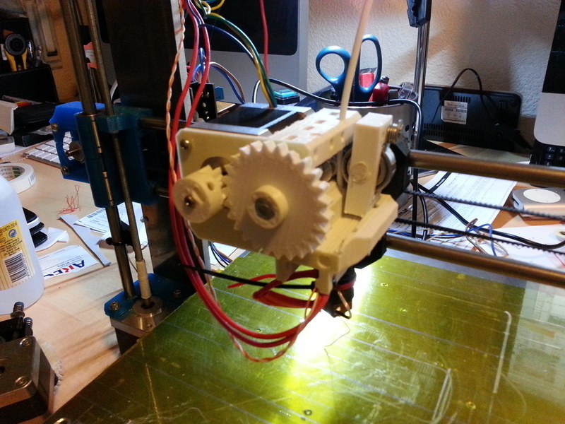 Prusa i3 compact extruder