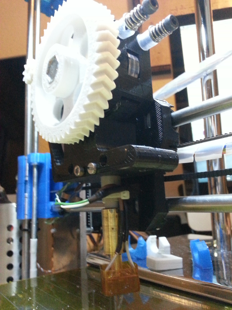 3D Printed Greg's Wade extruder for Prusa i3 by misan