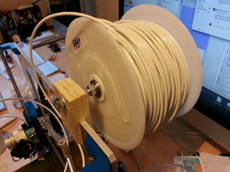 Filament spool holder for Prusa i3