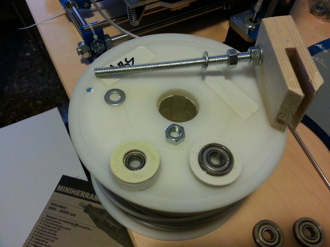 Filament spool holder for Prusa i3 3D Print 99100
