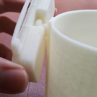 Articulated Wrist Mounted Cup Holder - Thumbnail 4