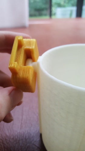 Articulated Wrist Mounted Cup Holder 3D Print 99416