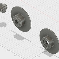 Small Filament Holder 3D Printing 99434
